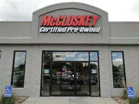 Mccloskey motors - McCloskey Motors Inc. 3.0 (494 reviews) 6710 N. Academy Blvd Colorado Springs, CO 80918. View 3 awards. (719) 268-6966. New/Used. Makes. Models. No cars available. …